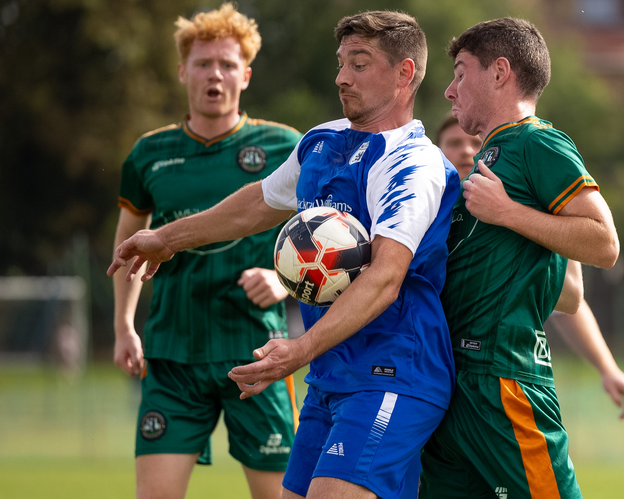 Match action from Worcester Park's 1-1 draw with FC Battersea Ironsides at Skinners Field, 12 September 2026 — photo 6 of 35