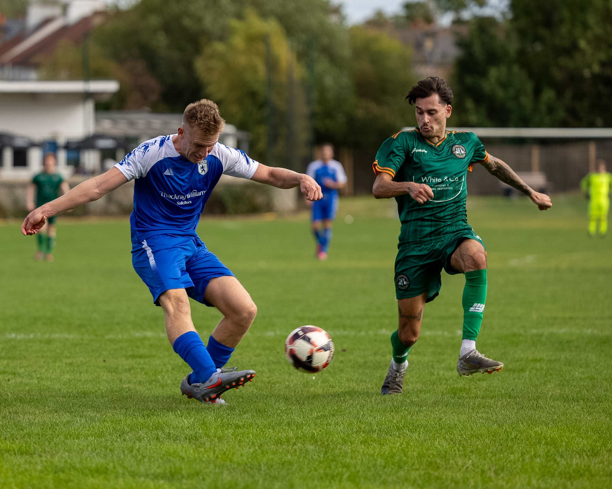 Match action from Worcester Park's 1-1 draw with FC Battersea Ironsides at Skinners Field, 12 September 2026 — photo 11 of 35