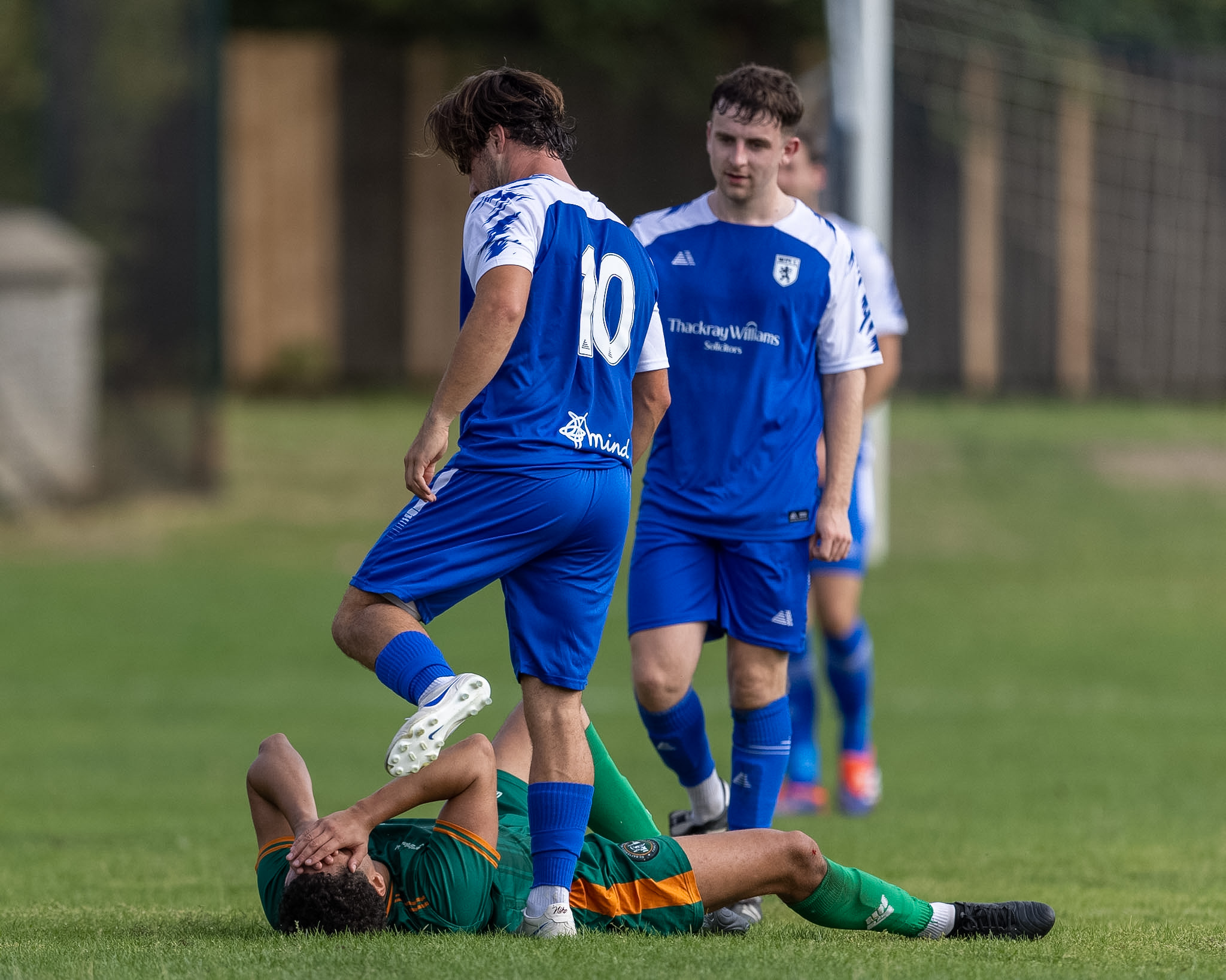 Match action from Worcester Park's 1-1 draw with FC Battersea Ironsides at Skinners Field, 12 September 2026 — photo 14 of 35