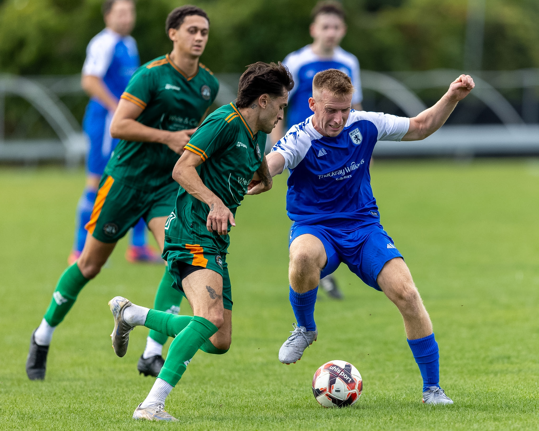 Match action from Worcester Park's 1-1 draw with FC Battersea Ironsides at Skinners Field, 12 September 2026 — photo 22 of 35