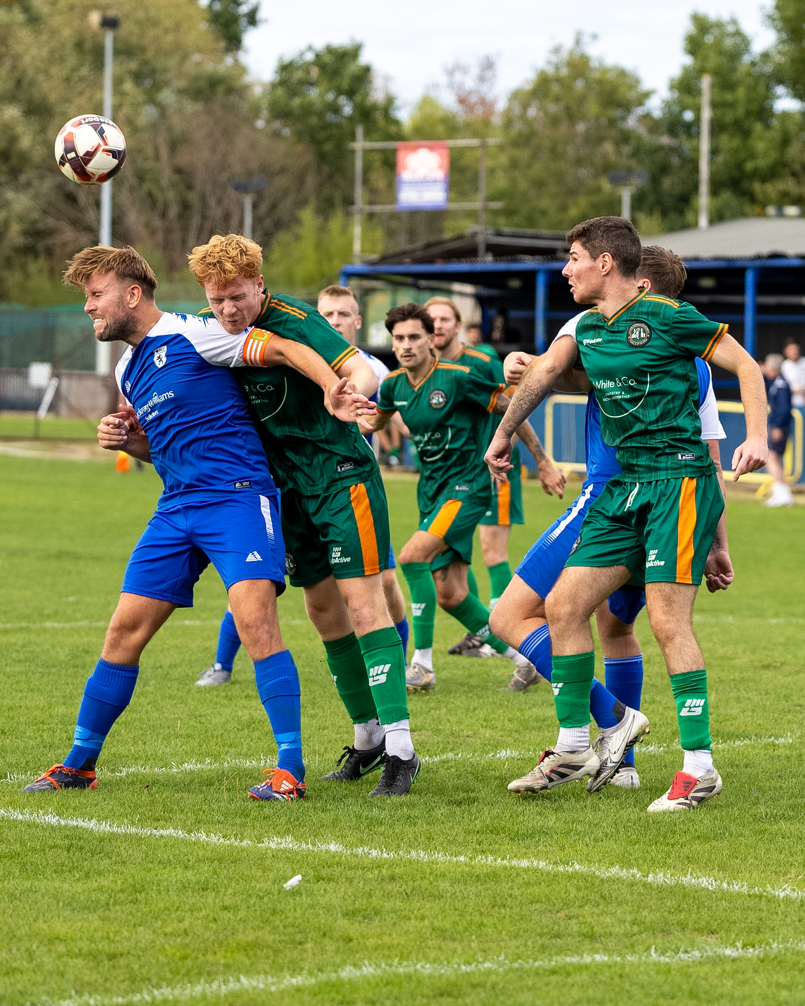 Match action from Worcester Park's 1-1 draw with FC Battersea Ironsides at Skinners Field, 12 September 2026 — photo 23 of 35