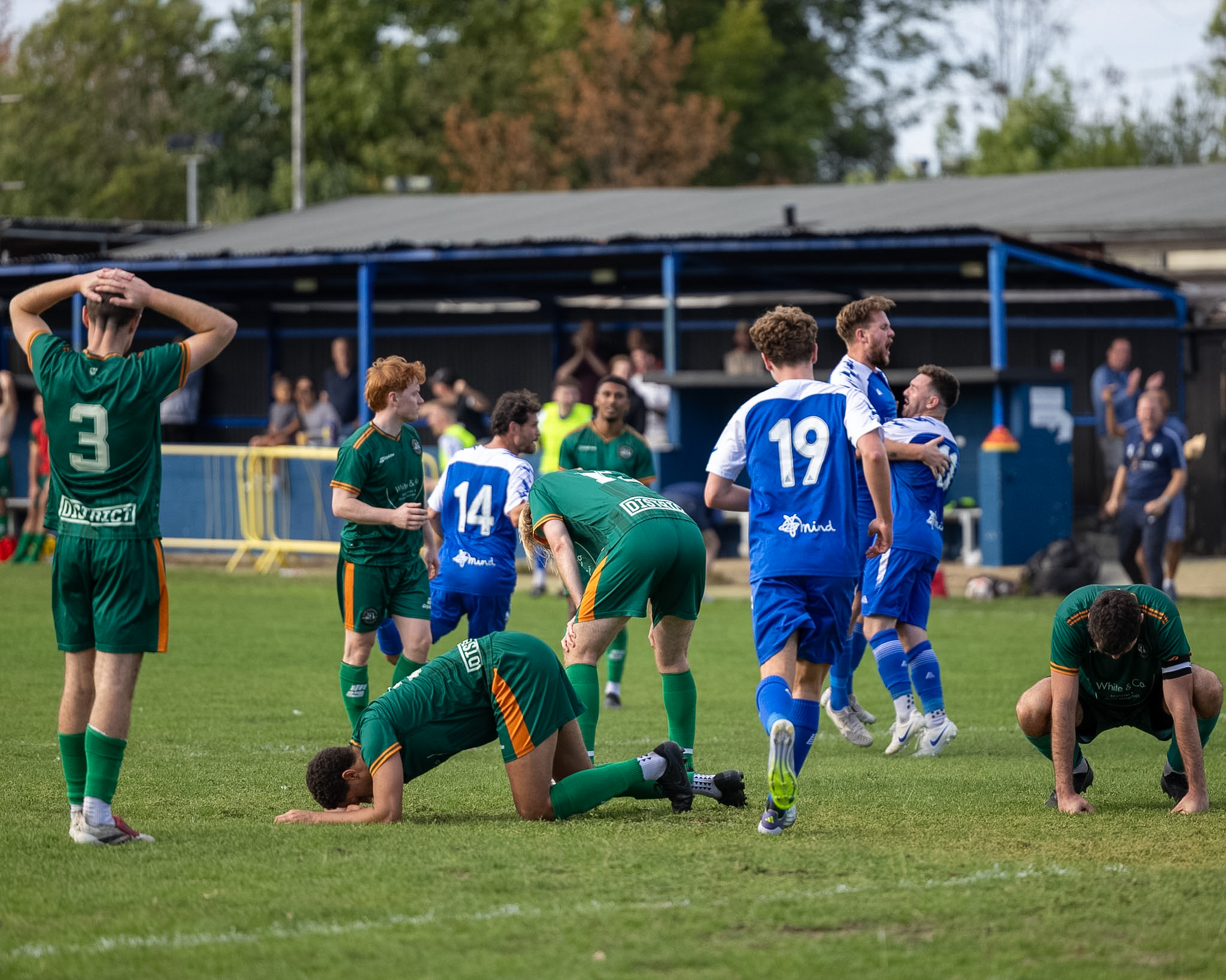 Match action from Worcester Park's 1-1 draw with FC Battersea Ironsides at Skinners Field, 12 September 2026 — photo 30 of 35