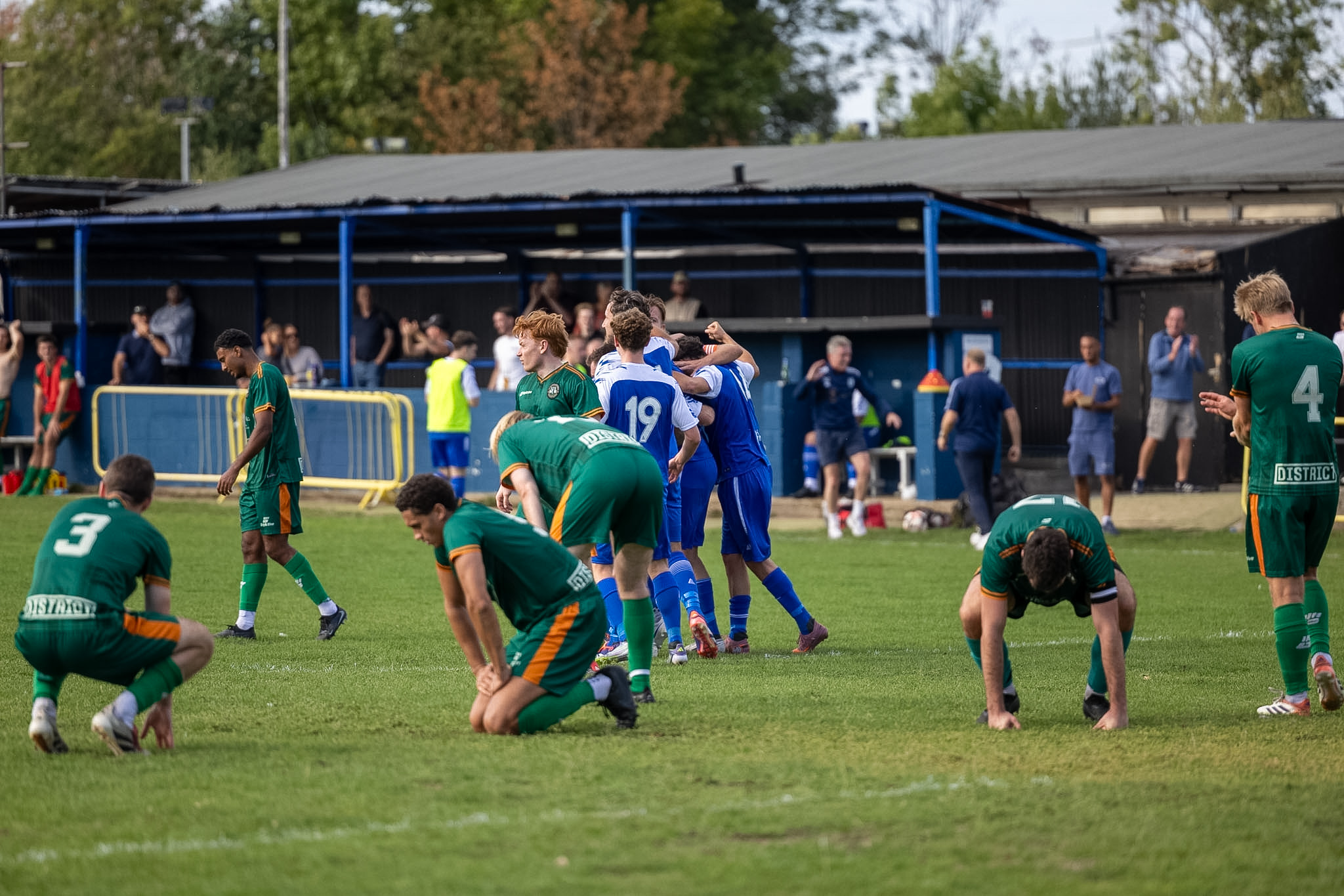 Match action from Worcester Park's 1-1 draw with FC Battersea Ironsides at Skinners Field, 12 September 2026 — photo 32 of 35