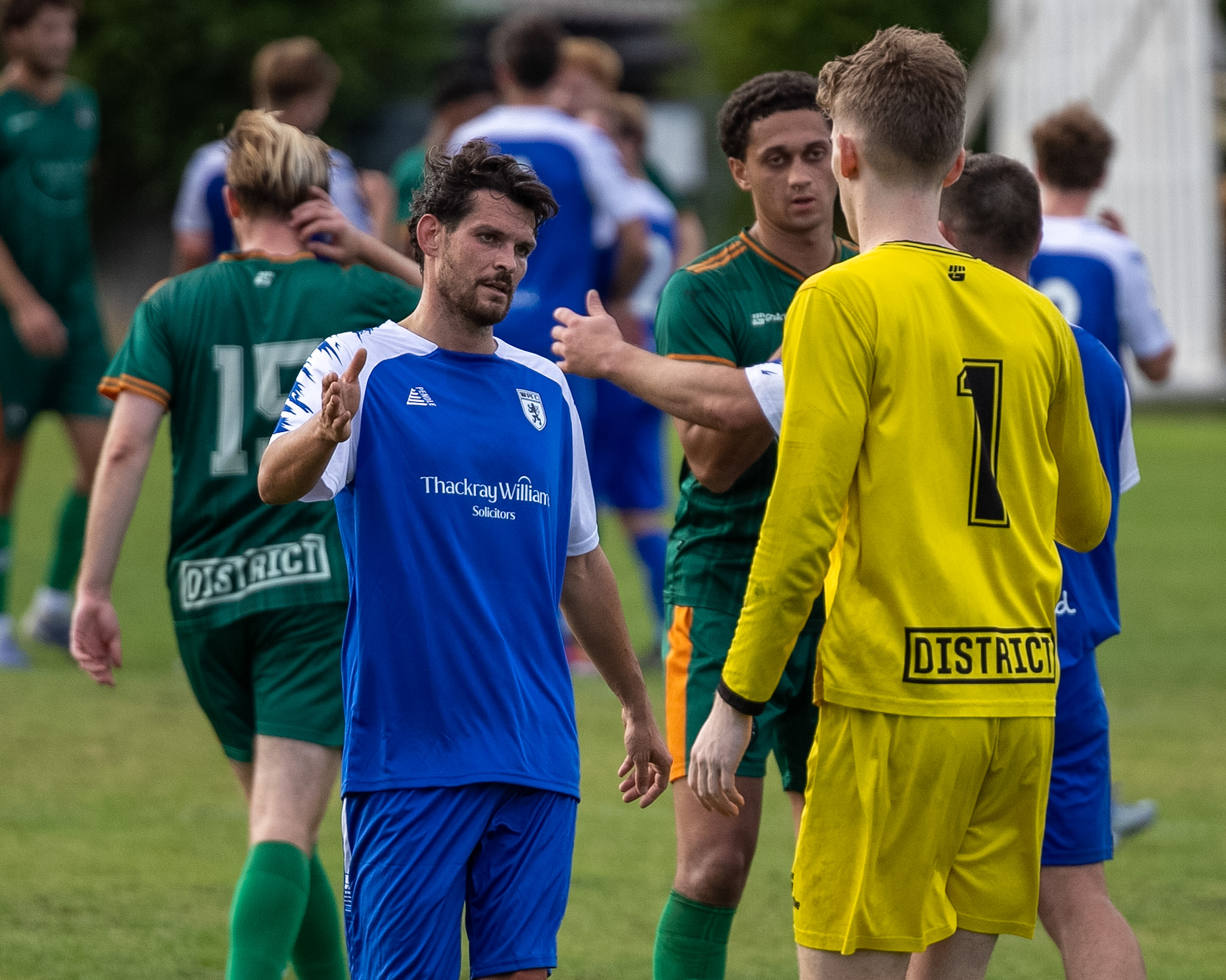 Match action from Worcester Park's 1-1 draw with FC Battersea Ironsides at Skinners Field, 12 September 2026 — photo 34 of 35