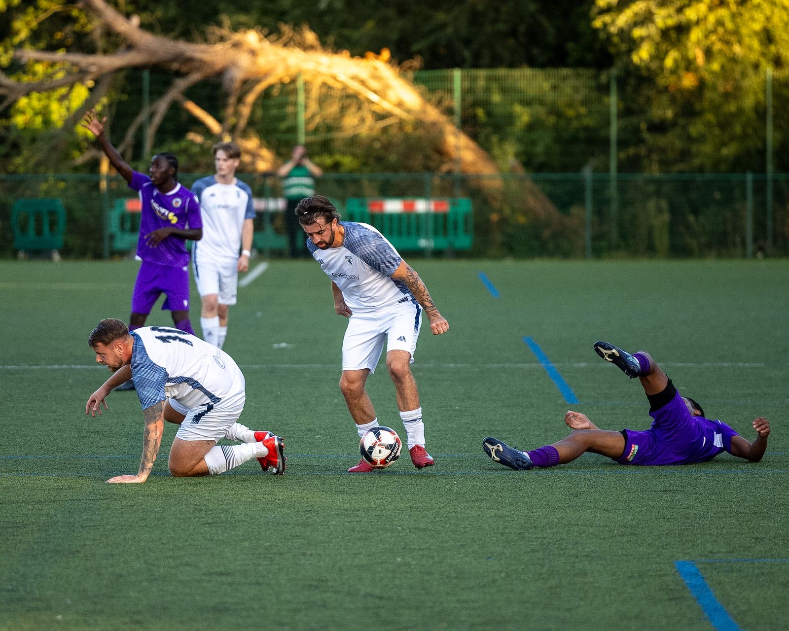 Match action from Worcester Park's cup tie away to Tooting & Mitcham United FC 23's, 5 September 2026 — photo 2 of 36
