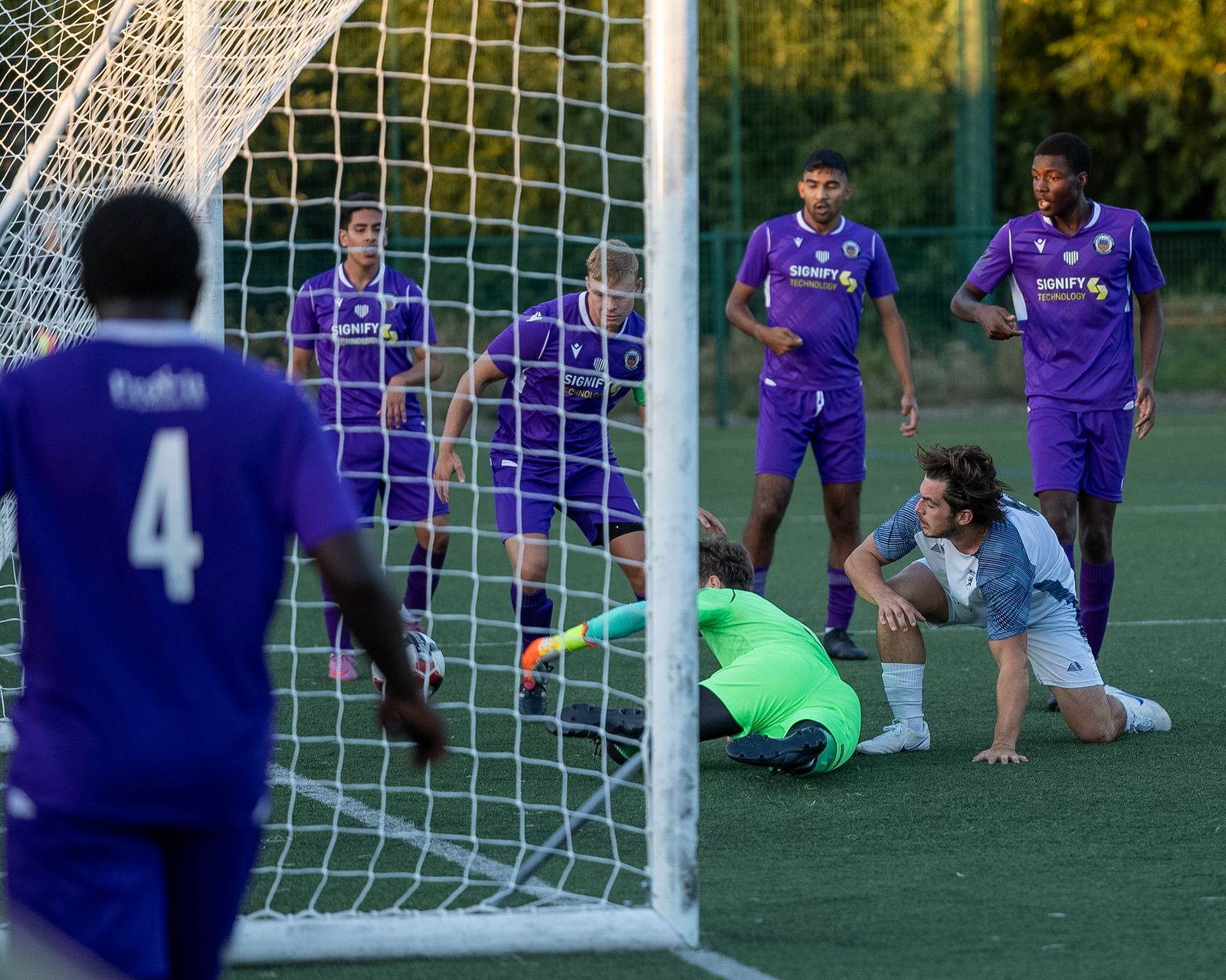 Match action from Worcester Park's cup tie away to Tooting & Mitcham United FC 23's, 5 September 2026 — photo 5 of 36