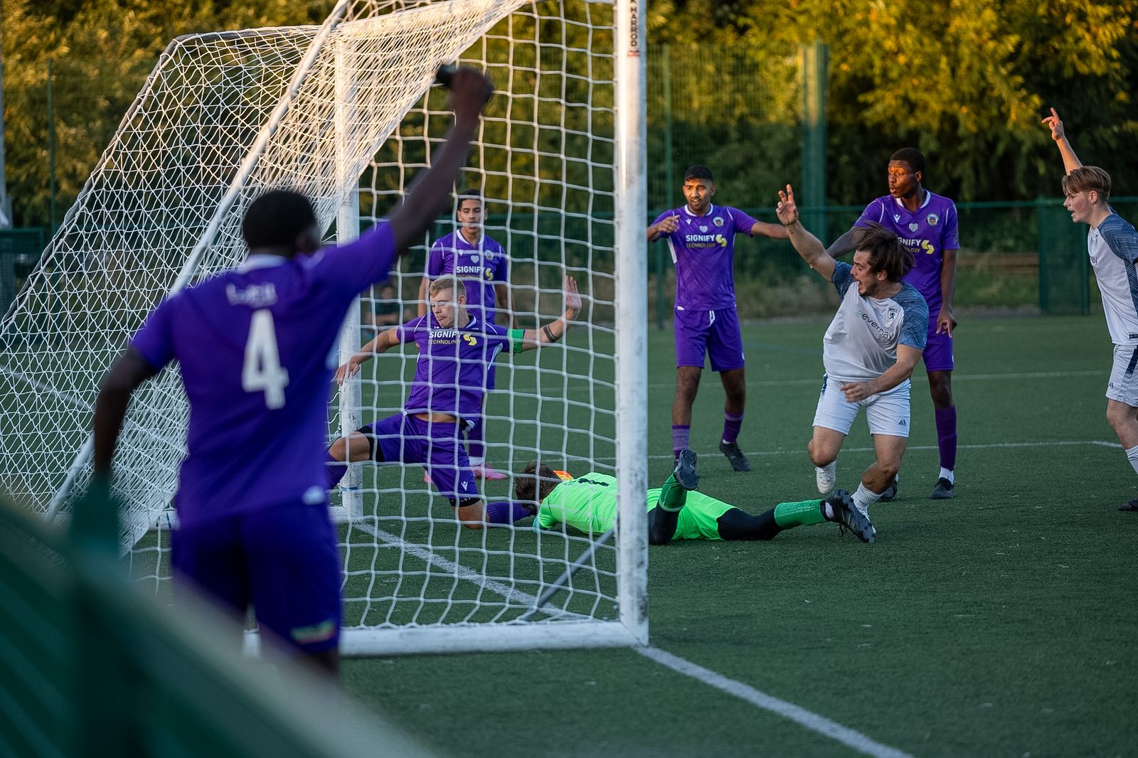 Match action from Worcester Park's cup tie away to Tooting & Mitcham United FC 23's, 5 September 2026 — photo 6 of 36