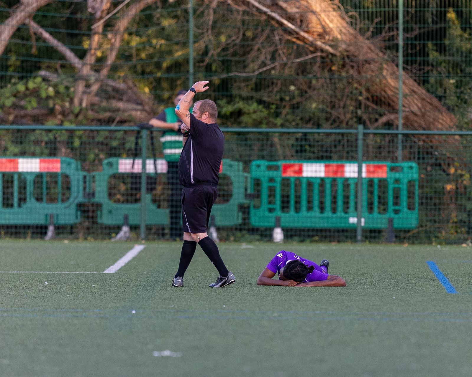 Match action from Worcester Park's cup tie away to Tooting & Mitcham United FC 23's, 5 September 2026 — photo 23 of 36
