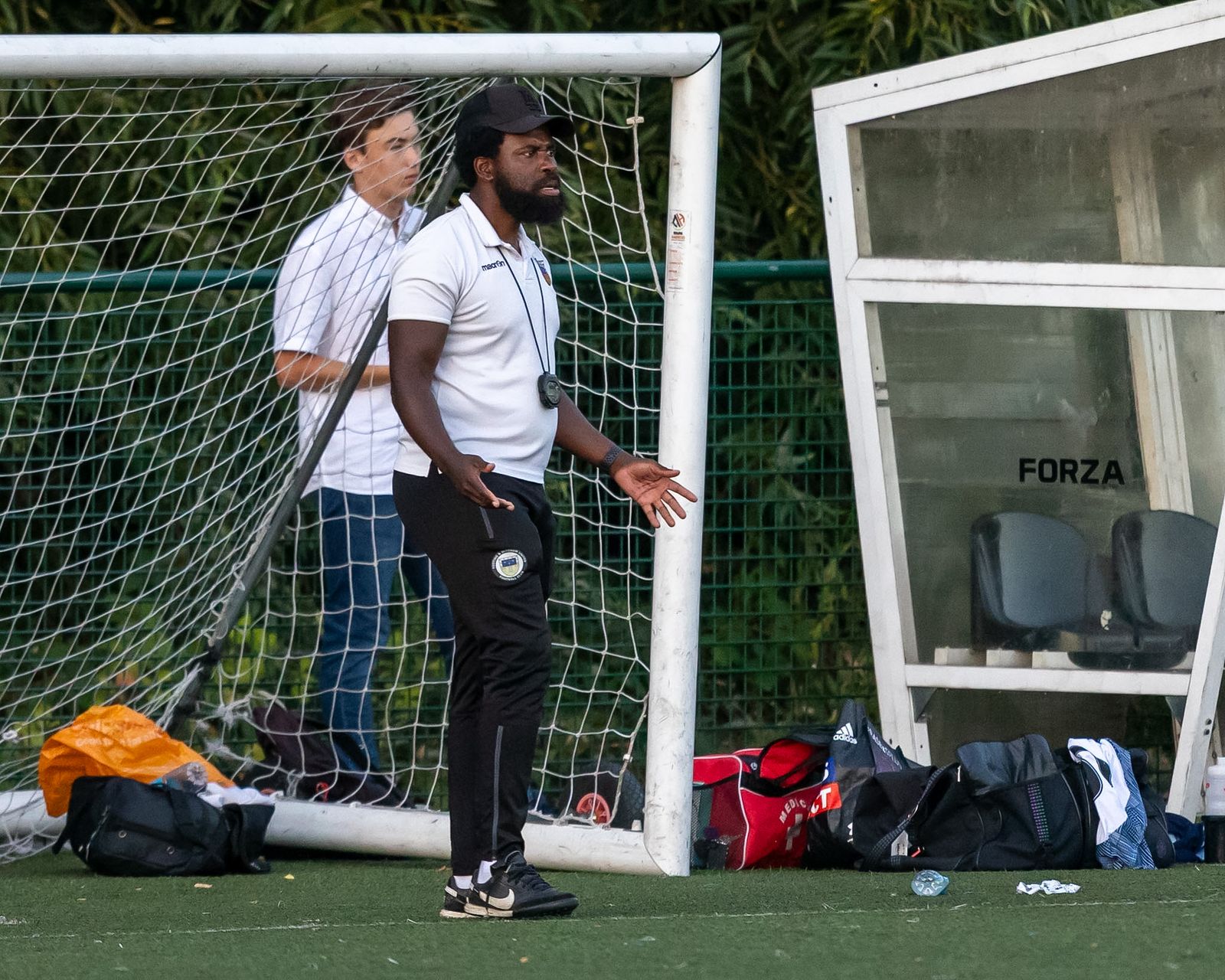 Match action from Worcester Park's cup tie away to Tooting & Mitcham United FC 23's, 5 September 2026 — photo 34 of 36